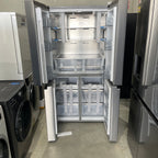 Hisense HRCD610TS 609L PureFlat French Door Fridge – Silver Stainless Steel, Inverter Technology & My Fresh Choice Zone | Factory Second