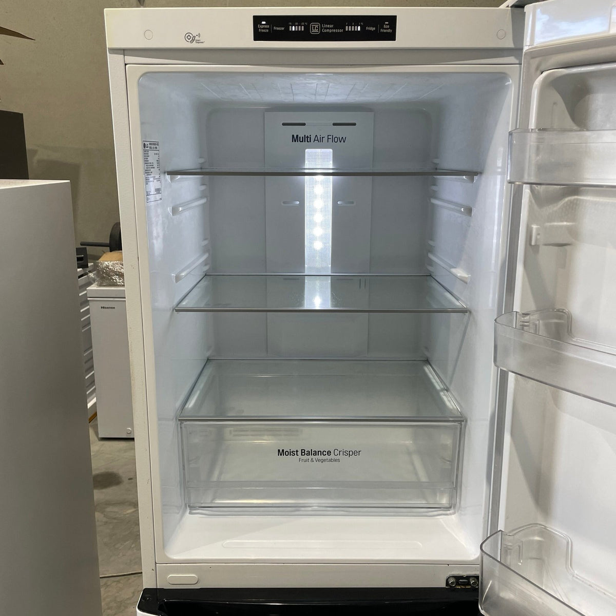 LG 310L Bottom Mount Fridge – GB-310 RWL| White | Inverter Technology | Refurbished | 3 Month Warranty image 2