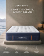 Queen Size Double-Layer Mattress – 2-in-1 Design | Brand New