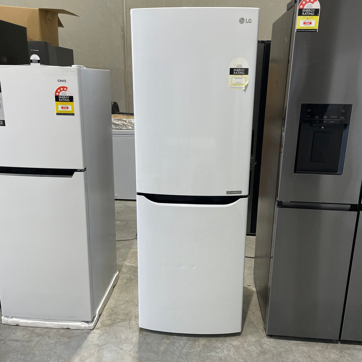 LG 310L Bottom Mount Fridge – GB-310 RWL| White | Inverter Technology | Refurbished | 3 Month Warranty image 0