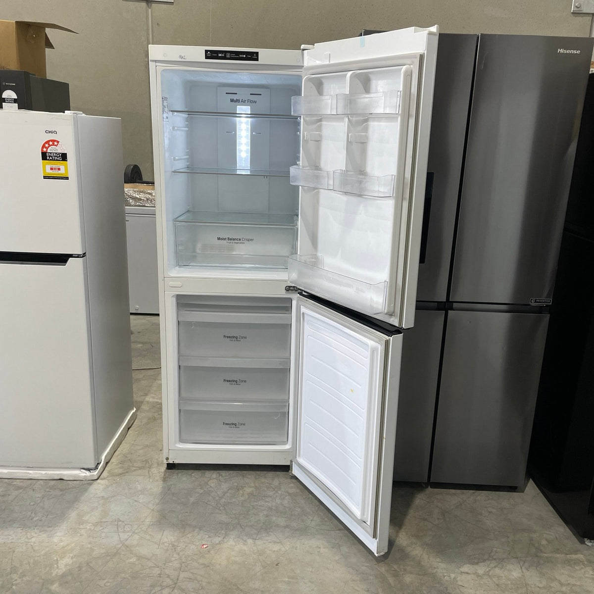 LG 310L Bottom Mount Fridge – GB-310 RWL| White | Inverter Technology | Refurbished | 3 Month Warranty image 1