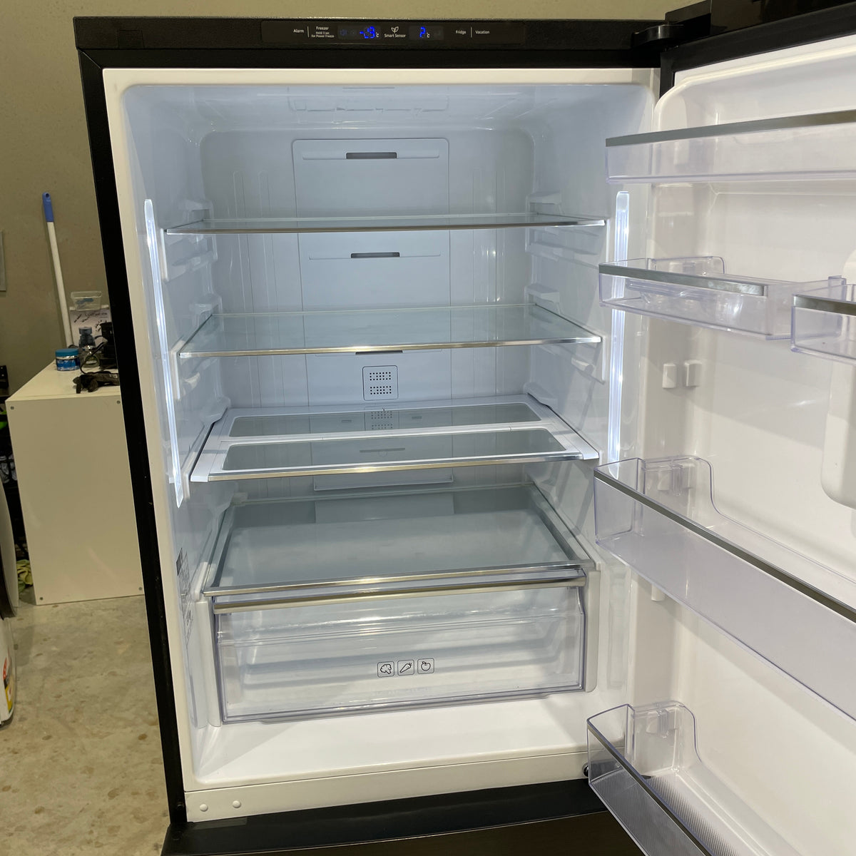Samsung 427L Bottom Mount Fridge SRL459MB – All-Around Cooling, Digital Inverter & Matte Black | Refurbished