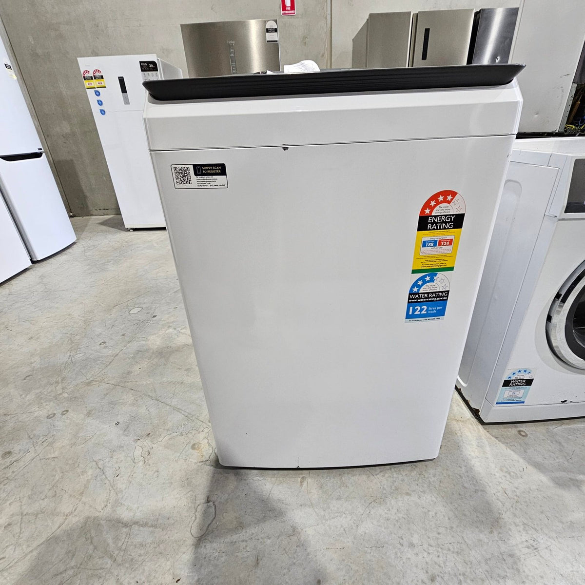 Westinghouse 10kg EasyCare 700 Top Load Washing Machine / Factory Second image 4
