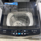 CHiQ 6.5kg Top Load Washing Machine – Black | 700 RPM | 9 Wash Programs | Refurbished | 6 Month Warranty image 1