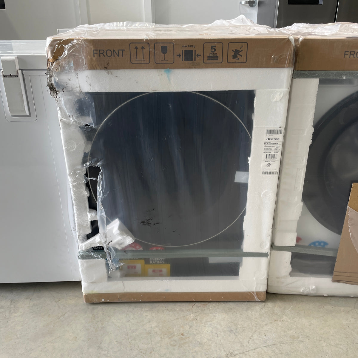 Hisense HCF7S1014BX 10kg/6kg Washer Dryer Combo – Series 7, Steam, UV Hygiene & Inverter Motor | Brand New, Carton Damaged