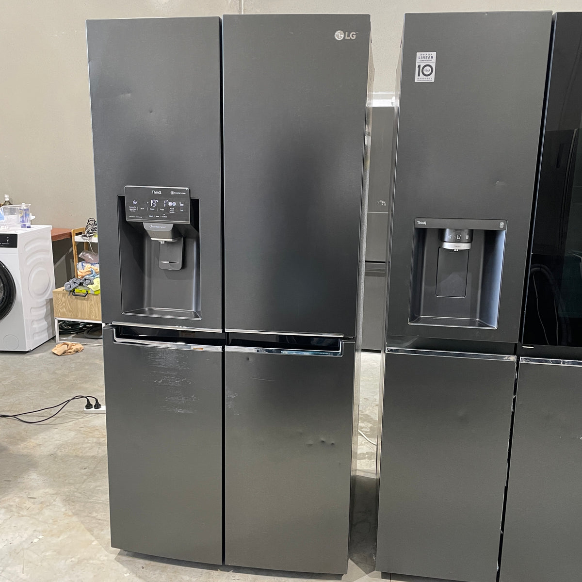 LG 506L French Door Fridge GF-L570MBL – Ice & Water Dispenser, Inverter & Door Cooling | Refurbished