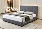 Brand New Timber Bed Frame – Double, Queen & King | Premium Fabric Upholstery