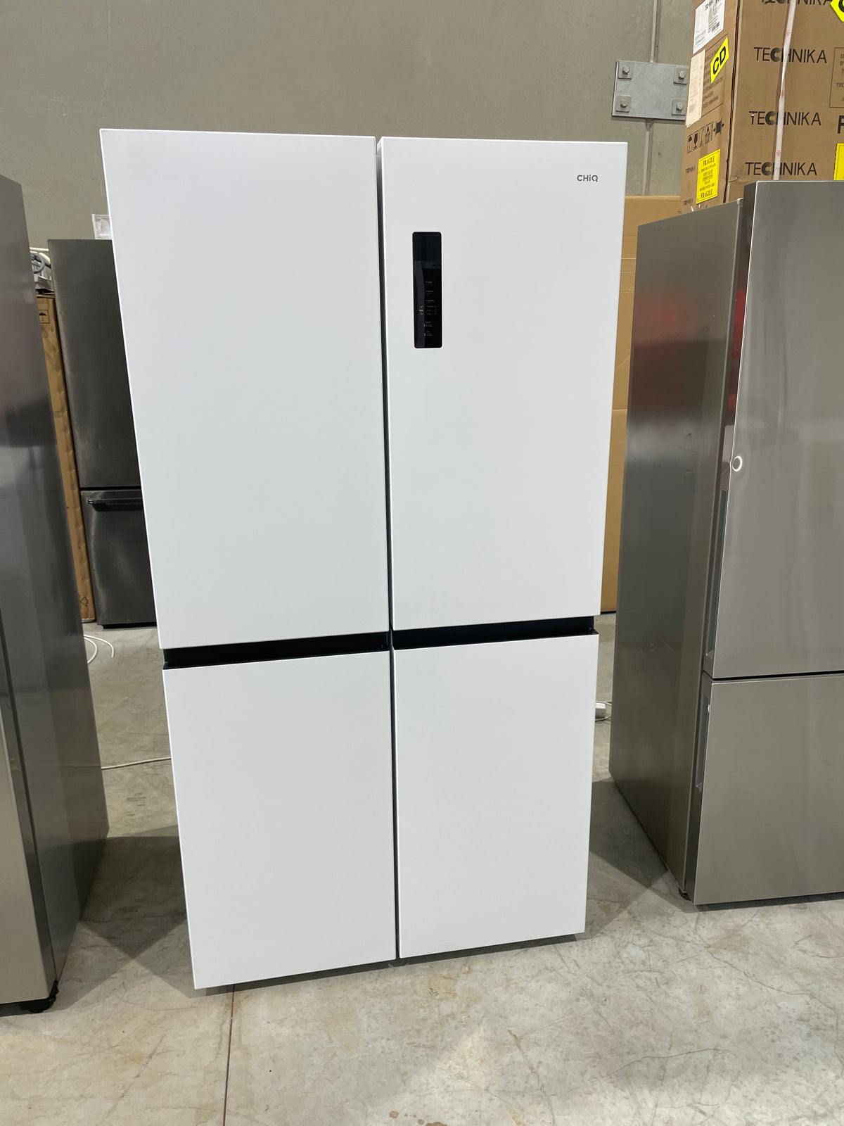 CHiQ 601L French Door Fridge CCD598NWS – Inverter, Variable Temperature Chamber & 4.5-Star Energy | Refurbished