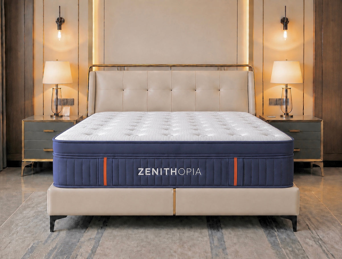 Queen Size Double-Layer Mattress – 2-in-1 Design | Brand New