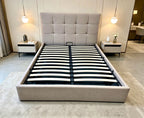 Queen Gas Lift Storage Bed Frame  | Timber Bed Frame Adelaide | Trigger Appliances image 3