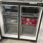 Haier HRF680YPC 623L Quad Door Fridge – Black | Ice &amp; Water | Factory Second | 1 Year Warranty image 4