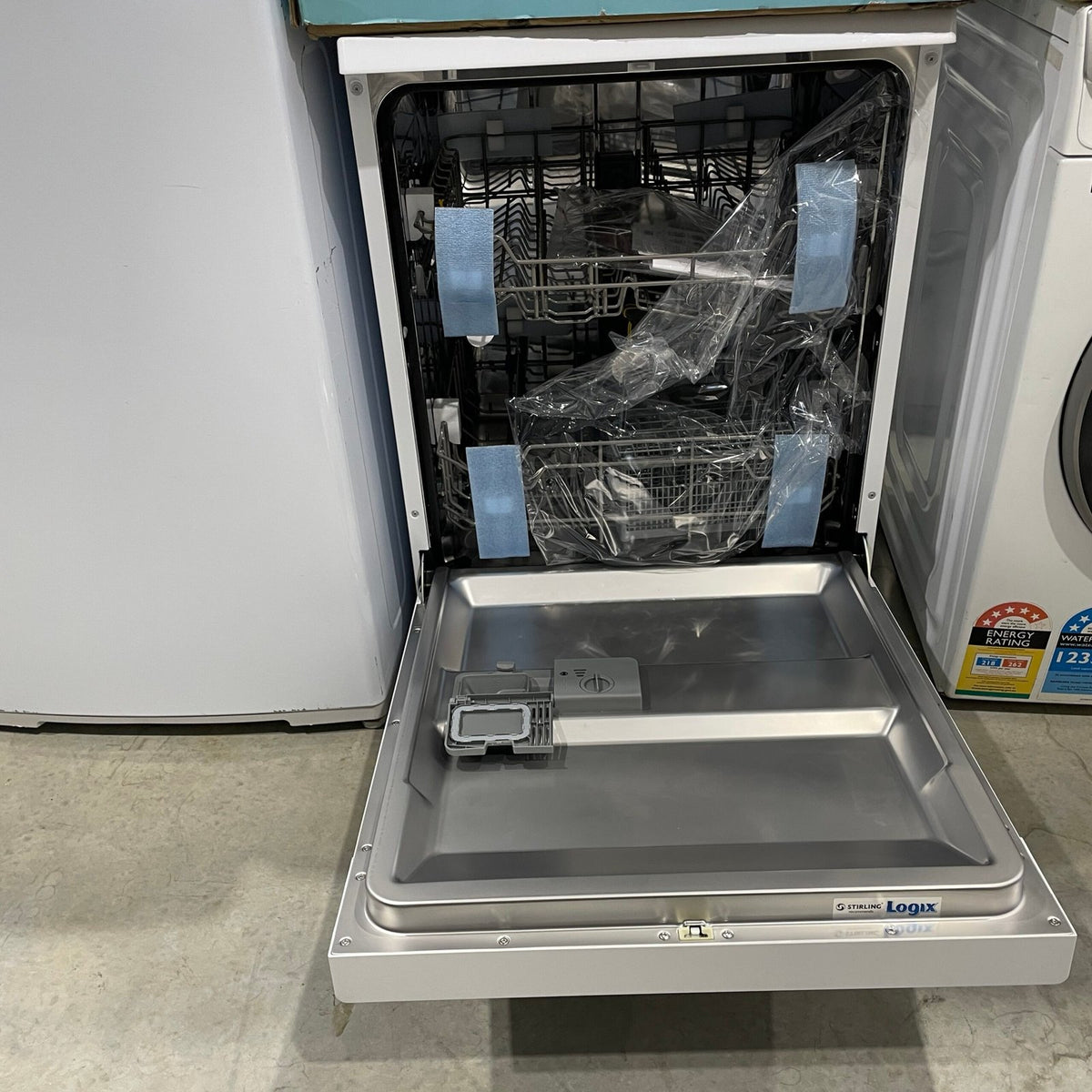 Stirling 12 Place Setting Freestanding Dishwasher – STR-DWSS12MW | Factory Second | 6 Month Warranty image 2