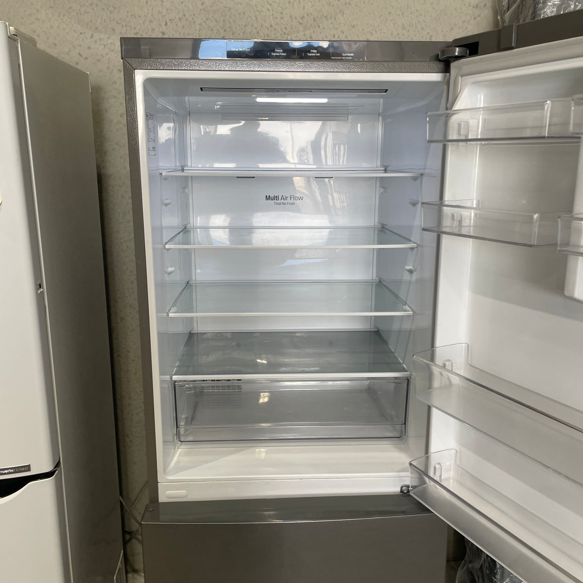 LG 420L Bottom Mount Fridge GB-455UPLE – Door Cooling, Moist Balance Crisper & Smart Diagnosis | Refurbished