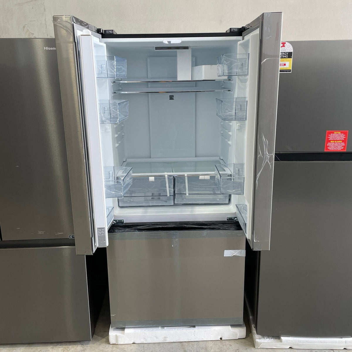 Kenmore 510 L French Door Refrigerator, Stainless Steel, Adjustable Glass Shelves, Quiet Energy-Efficient Inverter Compressor, Frost-Free Freezer, Energy Star Certified image 5