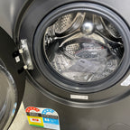 Hisense HWFS1015AB 10kg Front Load Washing Machine – Black, Auto Dosing, Steam Care, Wi-Fi & 1500RPM | Factory Second