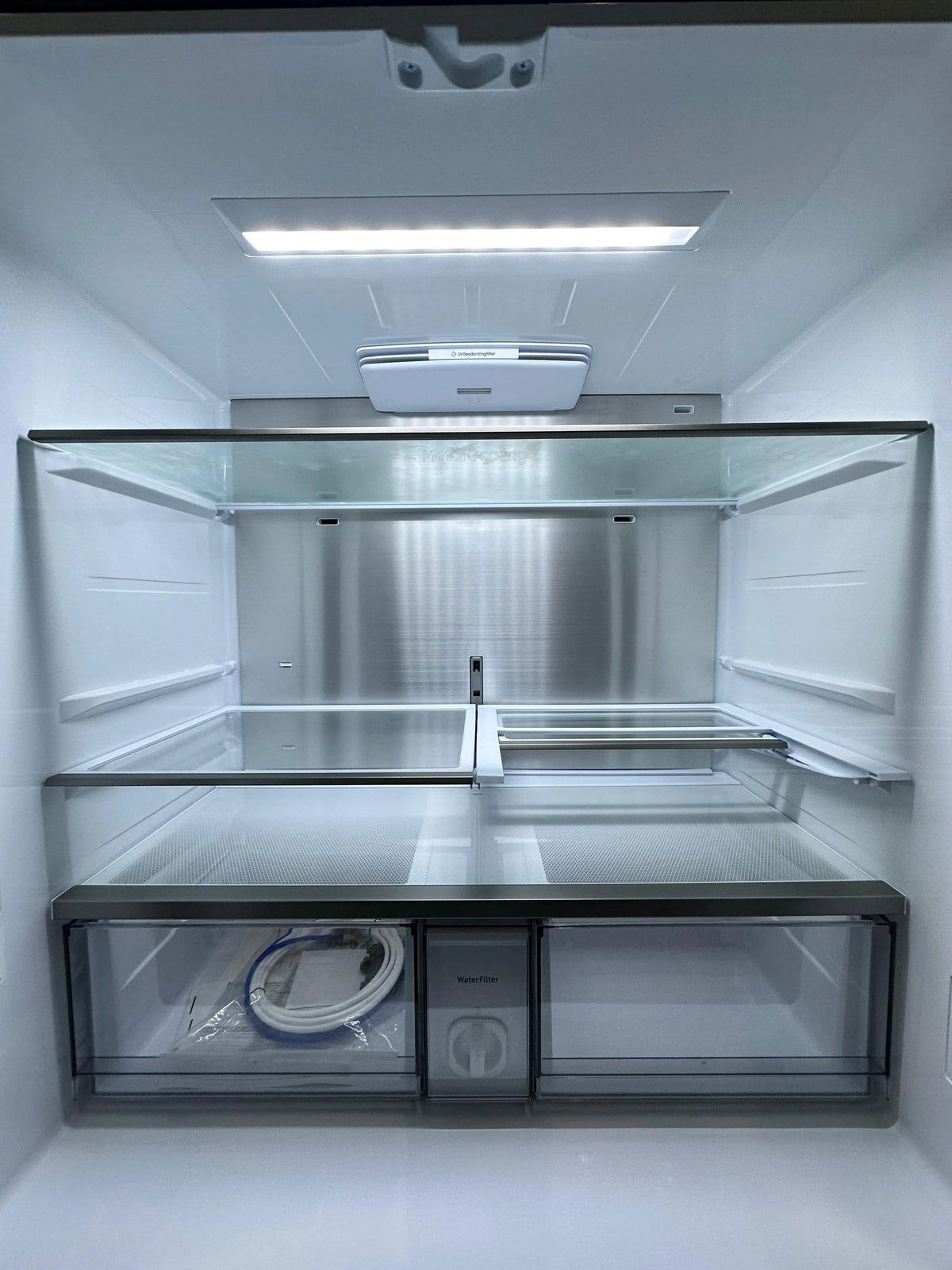Samsung 636L AI Family Hub French Door Fridge Triple Cooling - Near New