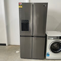 Hisense HRCD483TBW 483L French Door Fridge with Water Dispenser – Black, 4.5 Star Energy Rating