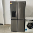 Hisense HRCD483TBW 483L French Door Fridge with Water Dispenser – Black, 4.5 Star Energy Rating