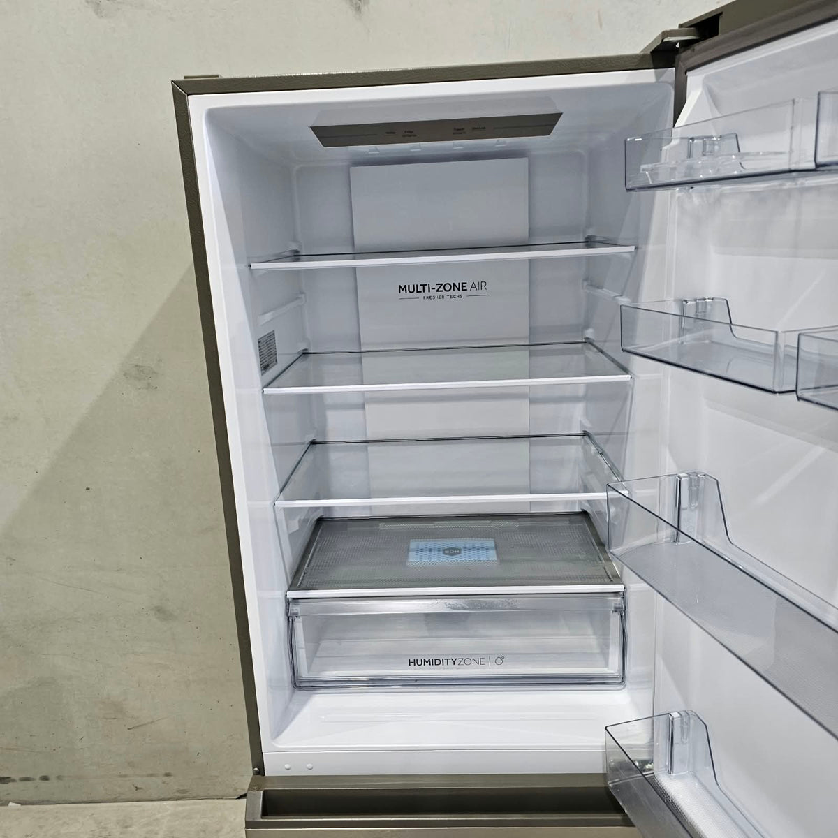 Haier 433L Bottom Mount Fridge HRF420BS – 5.5-Star Energy, Frost Free & Super Freeze | Refurbished