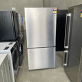 Hisense HRBM503S 503L Bottom Mount Fridge – Silver, 4.5-Star Energy Rating | Factory Second