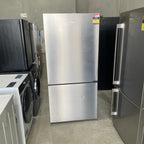Hisense HRBM503S 503L Bottom Mount Fridge – Silver, 4.5-Star Energy Rating | Factory Second