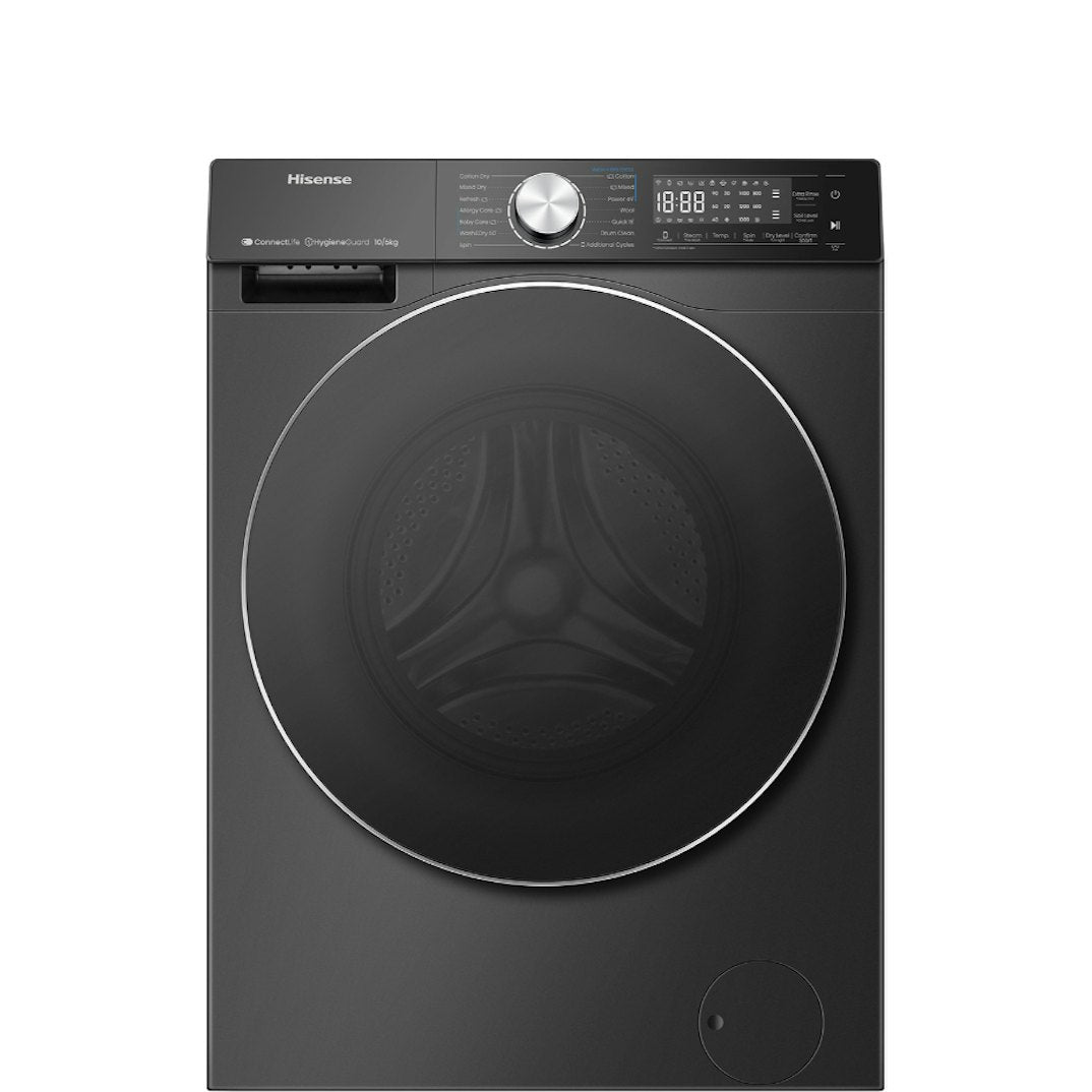 Hisense HCF7S1014BX 10kg/6kg Washer Dryer Combo – Series 7, Steam, UV Hygiene & Inverter Motor | Brand New, Carton Damaged