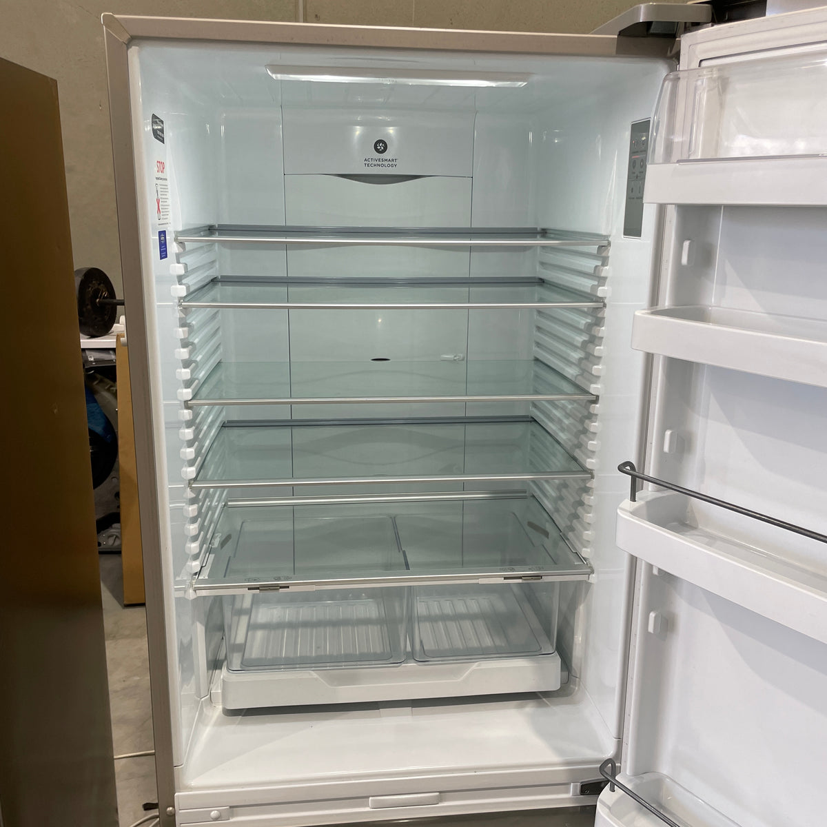 Fisher & Paykel 413L ActiveSmart Bottom Mount Fridge E442BRXFD5 – Frost Free, Humidity Control & Fast Freeze | Refurbished