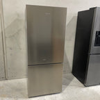 Hisense HRBM418S 417L Bottom Mount Refrigerator – Silver, Inverter Technology & 4.5-Star Energy Rating Refurbished