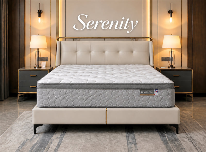Luxury Mattress 30 CM – 3-Zone Spring System | Double, Queen & King