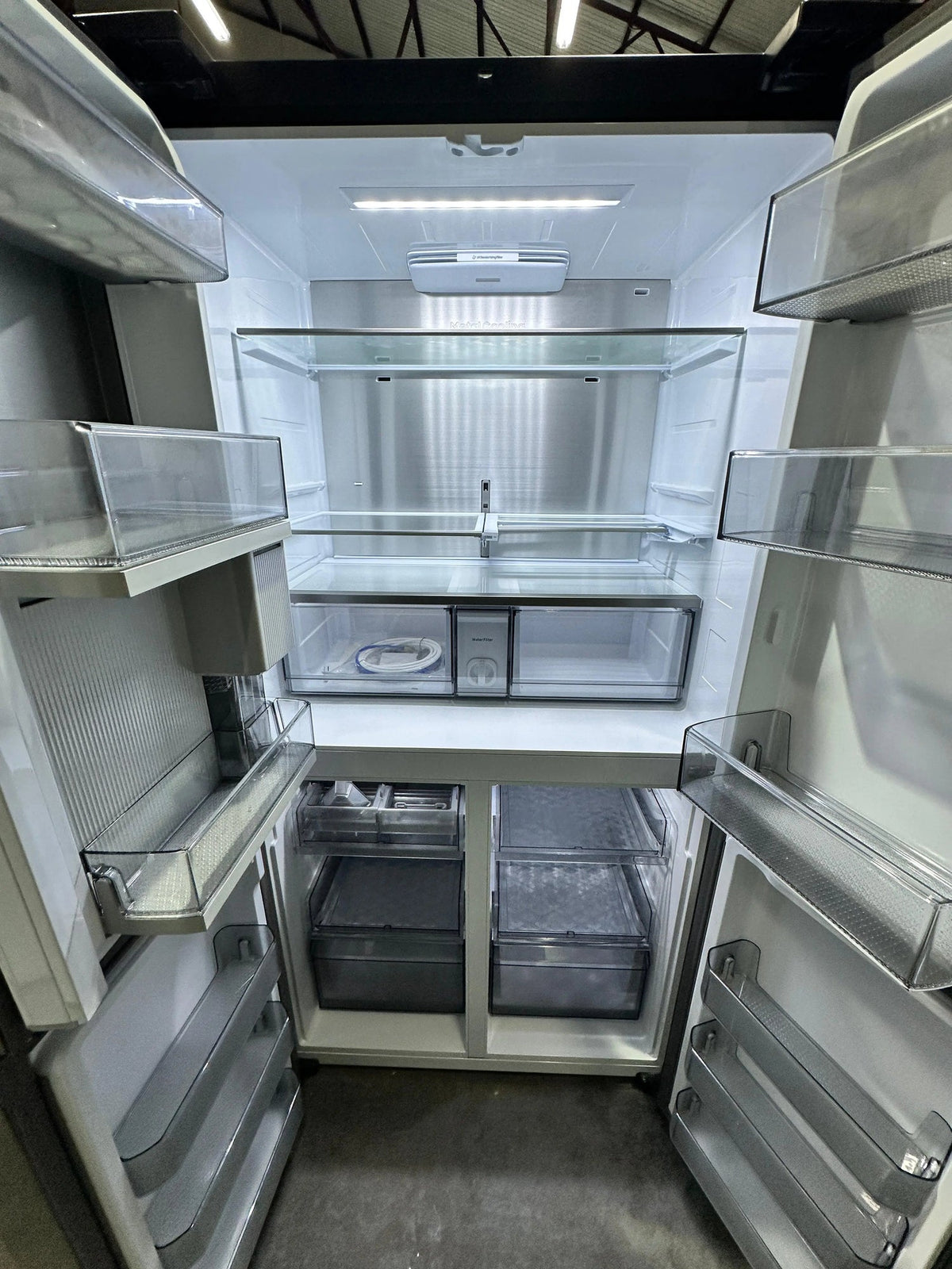 Samsung 636L AI Family Hub French Door Fridge Triple Cooling - Near New