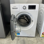 Hisense HWFM8012 8kg Front Load Washing Machine – 1200RPM, 15 Wash Programs & 4-Star Efficiency | Refurbished