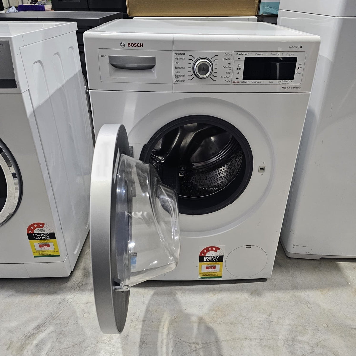 Bosch Serie 8 WAW28620AU 9kg Front Load Washing Machine | i-DOS | Made in Germany | Refurbished image 1