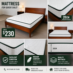 Brand New Boxed Mattress – 20cm Medium-Firm | image 1